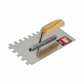 Narzędzia murarskie - Awtools Paca Metalowa 270Mm Drewniany Uchwyt Na Aluminiowej Stopce Ząb 12 - miniaturka - grafika 1