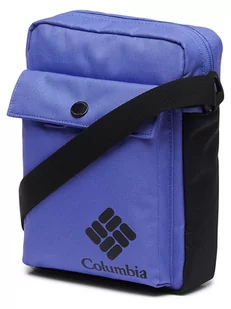 Columbia Skórzana torebka "Zigzag" w kolorze fioletowym - 15,5 x 21 x 8 cm - Torebki damskie - miniaturka - grafika 1