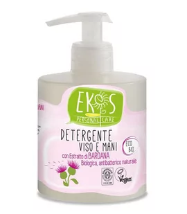 Płyn do mycia rąk i twarzy z ekstraktem z organicznego łopianu, 350 ml, Pierpaoli Ekos Personal Care - Mydła - miniaturka - grafika 1