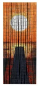 Zasłony - WENKO Zasłona bambusowa Zachód słońca, 90x200 cm, WENKO - miniaturka - grafika 1