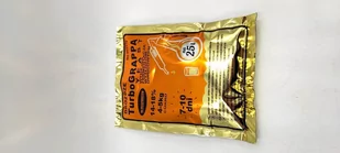 Browin Drożdże gorzelnicze Turbo GRAPPA 120g BROWIN - Domowy wyrób alkoholu - miniaturka - grafika 1