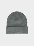 Czapki męskie - 4F Czapka zimowa uniseks - szara Uniwersalny - miniaturka - grafika 1
