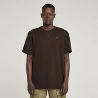 Koszulki męskie - t-shirt uomo g-star d24449-c812 nifous a926 deep brown - miniaturka - grafika 1