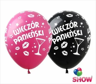 Balony gumowe z nadrukiem Wieczór Panieński (10 szt.) - Wieczór panieński i kawalerski - miniaturka - grafika 1