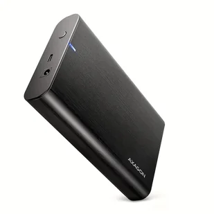 Axagon EE35-A6C obudowa do dysków twardych Obudowa HDD Czarny 3.5" - Obudowy i kieszenie na dyski twarde - miniaturka - grafika 1