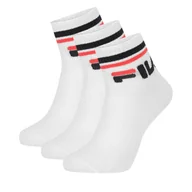 Skarpetki męskie - Skarpety Fila F9398-AW24 (3-pack) Biały - miniaturka - grafika 1