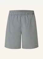 Spodenki damskie - Nike Szorty Do Biegania 2 W 1 Dri-Fit Challanger grau - miniaturka - grafika 1