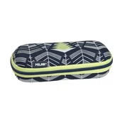 Piórniki - Piórnik owalny usztywniany Milan the yeti granatowy - miniaturka - grafika 1