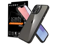 Etui i futerały do telefonów - Etui obudowa case Spigen Ultra Hybrid do Apple iPhone 13 Pro Max Matte Black + Szkło - miniaturka - grafika 1