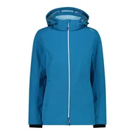 Kurtki damskie - CMP damska kurtka Softshell z odpinanym kapturem, Jadeit, 54 - miniaturka - grafika 1