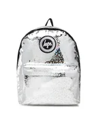 Plecaki - Hype Plecak Leopard Crest Backpack ZVLR-625 Srebrny - miniaturka - grafika 1