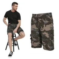 Odzież taktyczna i umundurowanie - Spodnie Krótkie Szorty Bojówki BRANDIT TY - Darkcamo S - miniaturka - grafika 1
