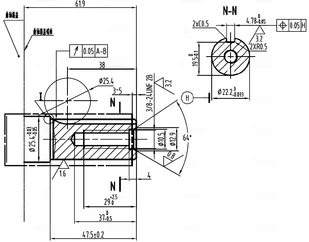 SILNIK RATO RV170 SPALINOWY BENZYNOWY 6 KM WAŁ 22,2 mm Typ B MOTOR - Silniki spalinowe - miniaturka - grafika 6