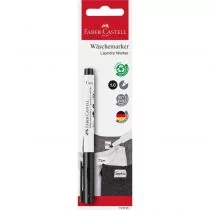 FABER CASTELL Pisak do znakowania tkanin czarny FABER CASTELL - Flamastry - miniaturka - grafika 1