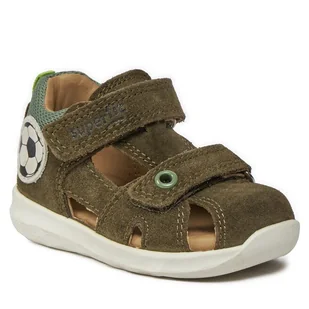 Sandały Superfit 1-000389-7000 M Green/Lightgreen - Buty dla chłopców - miniaturka - grafika 1