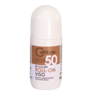 Beba Cuprum Line, krem przeciwsłoneczny do twarzy i ciała, roll-on, SPF 50, 50 ml - Balsamy i kremy do opalania - miniaturka - grafika 1