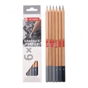 Kredki, ołówki, pastele i pisaki - Bruynzeel/sakura Bruynzeel Art Creation komplet ołówków HB-8B - miniaturka - grafika 1