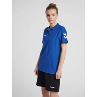 Tenis ziemny - Koszulka tenisowa polo damska Hummel Go Cotton Polo Woman - miniaturka - grafika 1