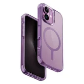 Etui i futerały do telefonów - UNIQ etui Combat iPhone 16 6.1" Magclick Charging różowy/grape pink - miniaturka - grafika 1