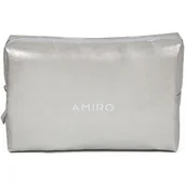 Kosmetyczki, organizery i kuferki - Kosmetyczka AMIRO Srebrny - miniaturka - grafika 1