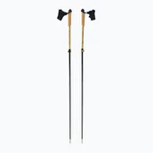 Kije trekkingowe - Komperdell Bayamo Carbon Vario Poles, czarny/beżowy 110-145cm 2021 Kijki 1752216-10 - miniaturka - grafika 1