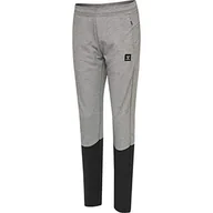 Spodnie męskie - Hummel Hummel Męskie spodnie Hmlessi Tapered Pants szary melanż S 206266-2006 - miniaturka - grafika 1