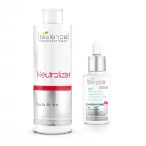 Bielenda Professional Zestaw Exfoliaton Face Program neutralizator + Anti-Acne 40% kwasy: salicylowy, azelinowy, migdałowy, mlekowy 200 g + 30 g - Pozostałe kosmetyki do pielęgnacji twarzy - miniaturka - grafika 1