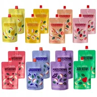 Koncentraty warzywne, przeciery - Owolovo Mix 8 smaków musów owocowych 200 g x 16 sztuk - miniaturka - grafika 1