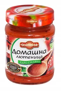 Lutenica "Domowa" Olinesa Bułgarska Duże kawałki warzyw - 250g - Pasztet i przetwory mięsne - miniaturka - grafika 1