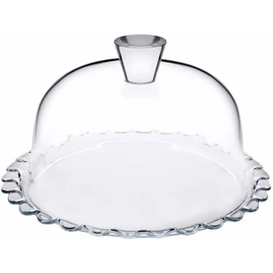 Patera z kloszem Patisserie 24 cm PASABAHCE - Tace i patery - miniaturka - grafika 1