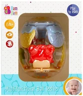 Gryzaki dla dzieci - Kula wielofunkcyjna gryzak/grzechotka BAM BAM 492732 - miniaturka - grafika 1