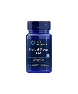 Herbal Sleep PM - 30 vcaps LIFE EXTENSION - Suplementy diety - miniaturka - grafika 1