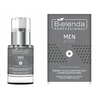 BIELENDA PROFESSIONAL Men Active Energetyzujący krem pod oczy z kompleksem witamin, 15ml - Kosmetyki pod oczy - miniaturka - grafika 1
