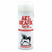 Farby i media malarskie - Lakier Werniks Bezbarwny Matowy W Sprayu Do Akryli 400Ml - miniaturka - grafika 1