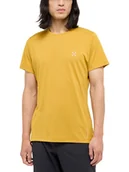 Koszulki sportowe męskie - Haglöfs Koszulka funkcyjna "L,I,M Tech" w kolorze złotym - miniaturka - grafika 1