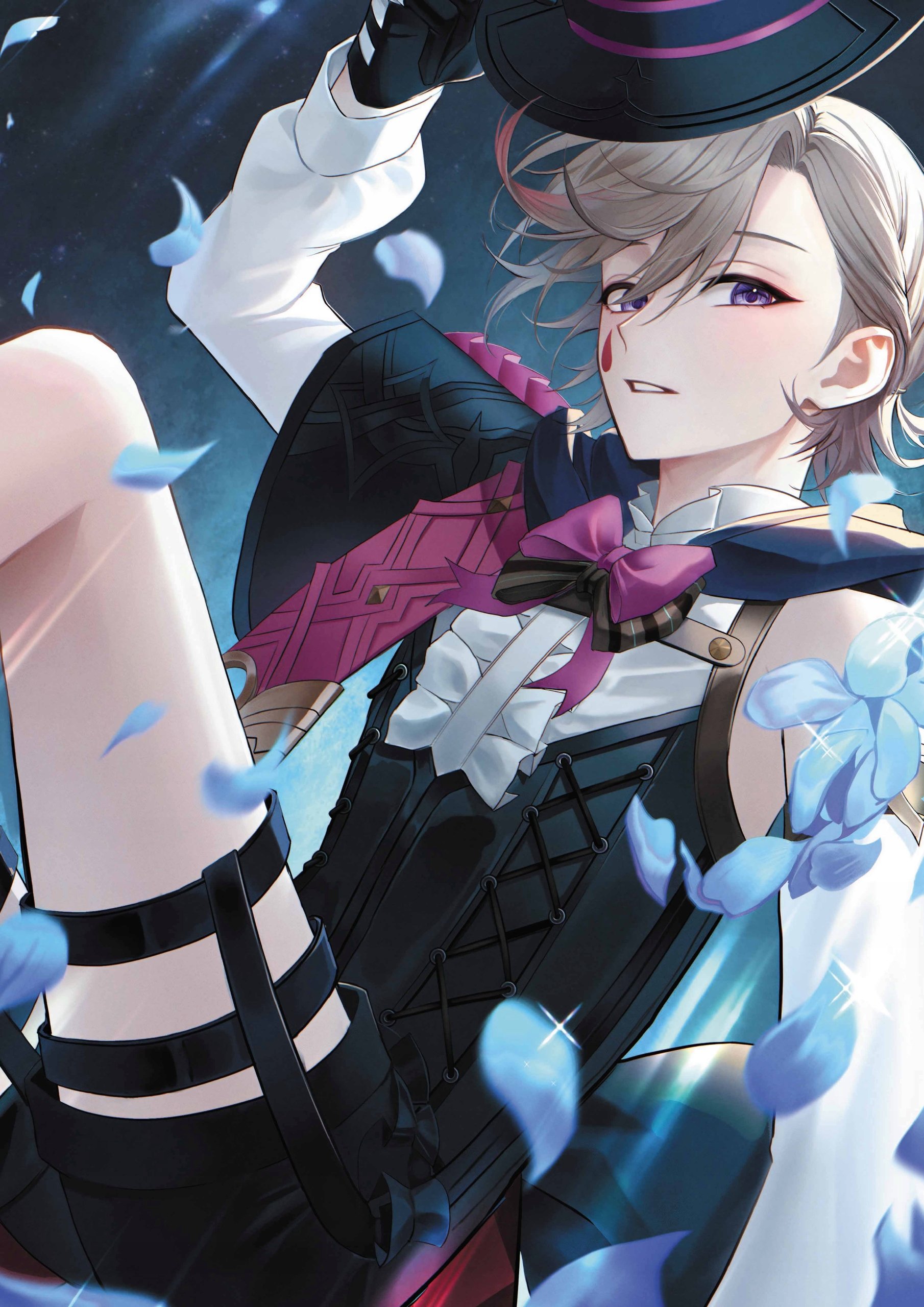 Plakat A3 Genshin Impact Anime Gra Lyney