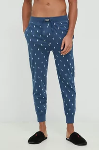 Polo Ralph Lauren spodnie piżamowe bawełniane kolor granatowy wzorzysta - Piżamy męskie - miniaturka - grafika 1