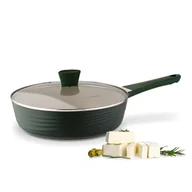 Patelnie - PATELNIA INDUKCJA patelnia Z POKRYWKĄ do duszenia 28cm Naturale Starke Pro - miniaturka - grafika 1