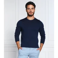 Swetry męskie - Calvin Klein Wełniany sweter | Regular Fit - miniaturka - grafika 1