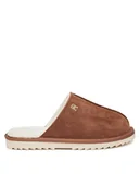 Kapcie damskie - Tommy Hilfiger Kapcie FW0FW08396 Brązowy - miniaturka - grafika 1