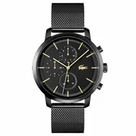 Zegarki męskie - Męski zegarek Lacoste 2011194 Replay z czarną bransoletą - miniaturka - grafika 1