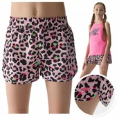 Spodenki damskie - KRÓTKIE spodenki plażowe 4F szorty dziewczęce dziecięce sportowe 152 - miniaturka - grafika 1