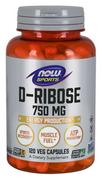 Witaminy i minerały - Now Foods DRibose DRyboza 750 mg 120 kapsułek FOODS - miniaturka - grafika 1