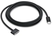 Zasilacze do laptopów - Kabel Przewód Apple USB-C Na MagSafe 3 MUVQ3ZM/A Gwiezdna Czerń Złącze 2M - miniaturka - grafika 1