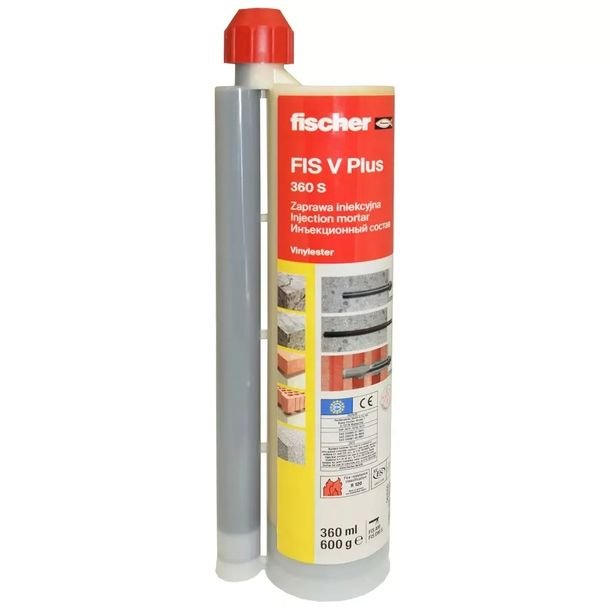 Kotwa chemiczna, zaprawa iniekcyjna, Fischer 360 S 561055 FIS V Plus 360ml