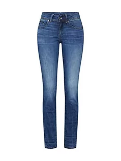 Spodnie damskie - G-Star RAW Midge Mid Waist Straight dżinsy damskie - grafika 1