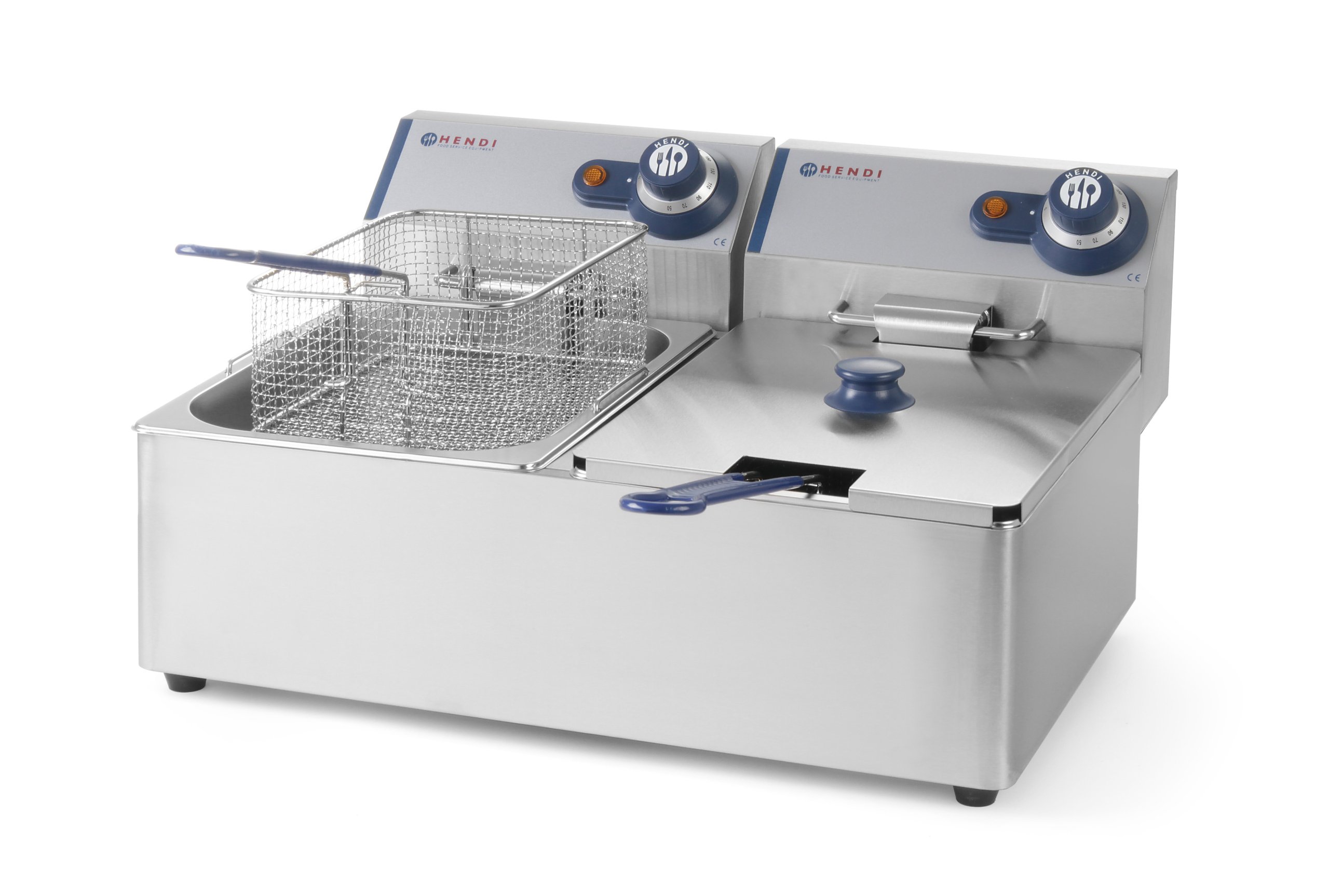 Frytownica frytkownica podwójna Blue Line 230V 2x3300W 2x6L