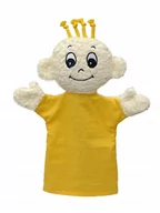 Maskotki i pluszaki - Pacynka edukacyjna na rękę, Emocje - spokój, 30 cm, MU Brno - miniaturka - grafika 1