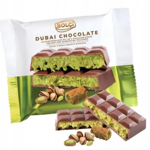 Bolci Czekolada Dubajska 65g - Dubai Chocolate z Pistacjami i Kadayif - Czekolada - miniaturka - grafika 1