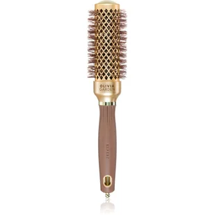 Olivia Garden Expert Blowout Shine Gold & Brown 35mm szczotka do włosów - Szczotki i grzebienie do włosów - miniaturka - grafika 1